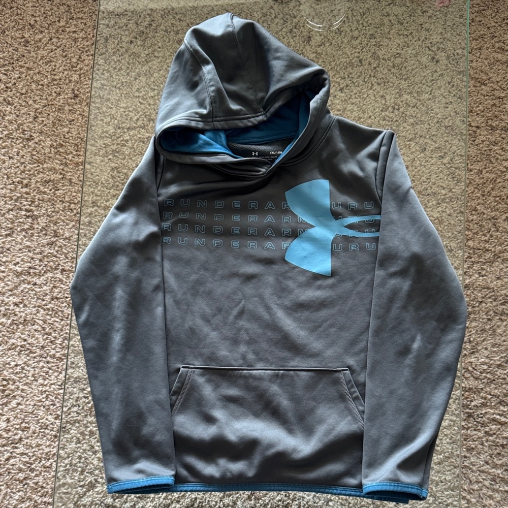 Under Armour coldgear Blue and Gray Men's Sweater